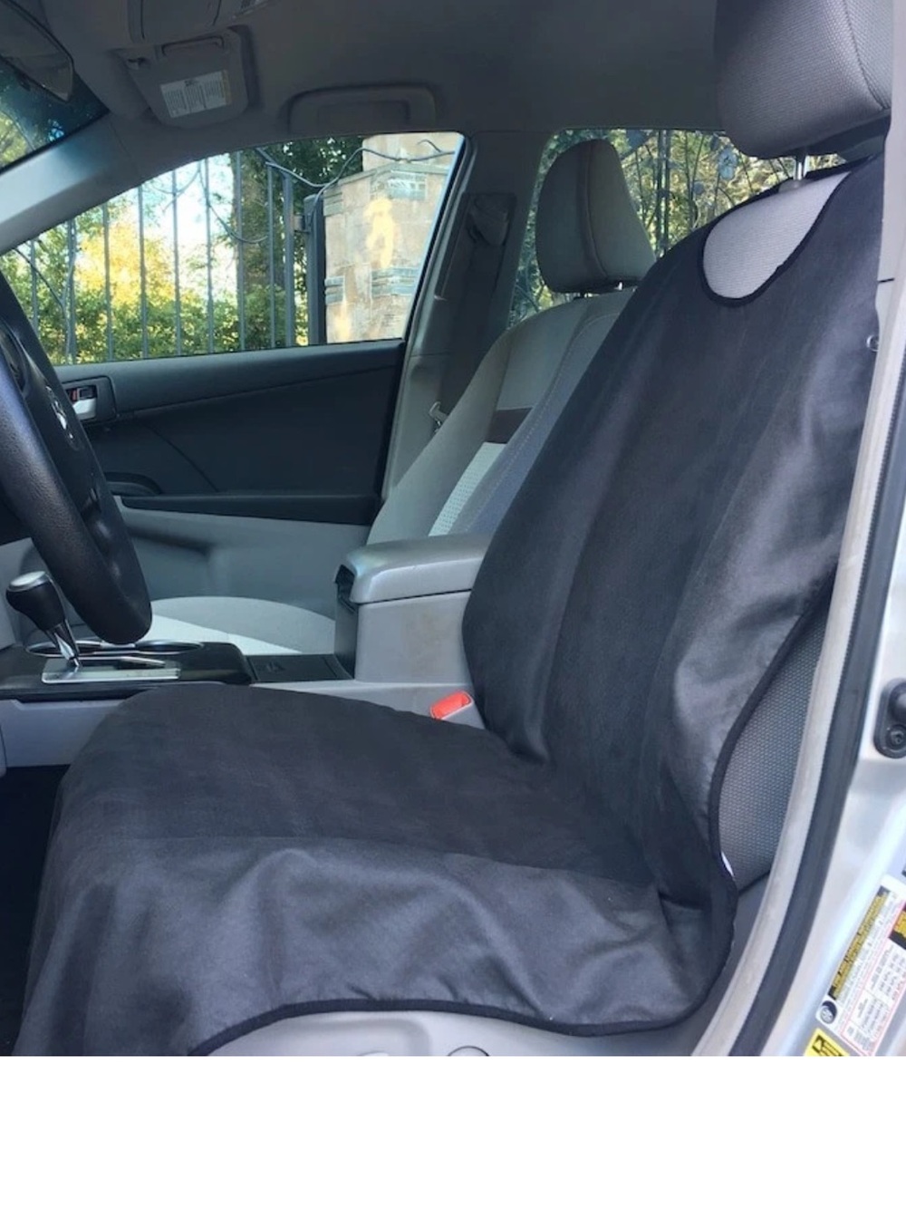 SEATSPIN Waterproof Car Seat Cover Soft, Premium Microfiber, (1) Black NIP